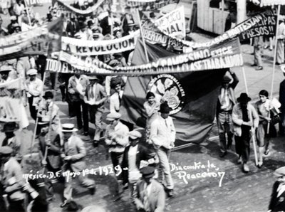 March of the Workers, Mexico City, May Day 1929 by Tina Modotti